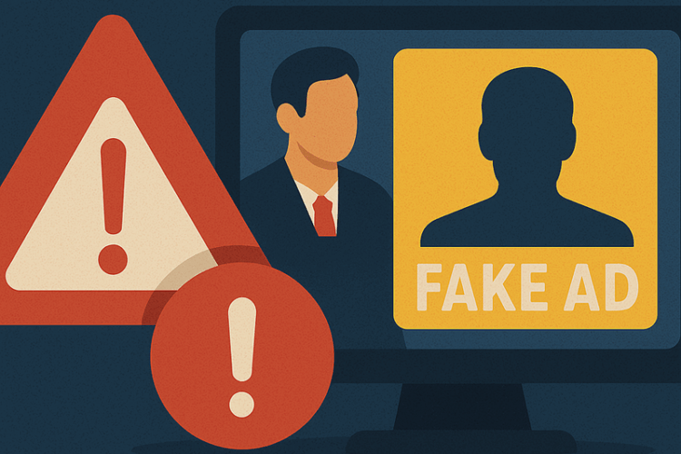 como evitar anúncios falsos na internet